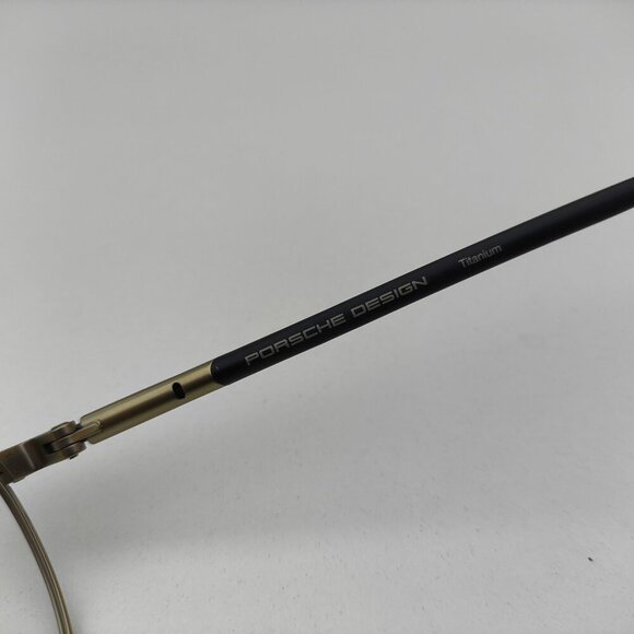 🕶️Made in Italy! Porsche Design P8767 Titanium Eyeglasses 53/18 145 /EUM168🕶️ - Picture 4 of 11